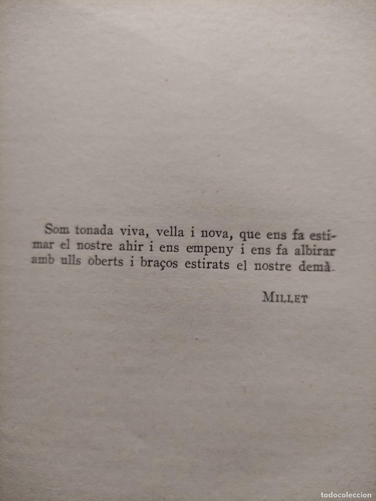 Libros: EL MESTRE MILLET I JO - EMILI VENDRELL - Foto 3