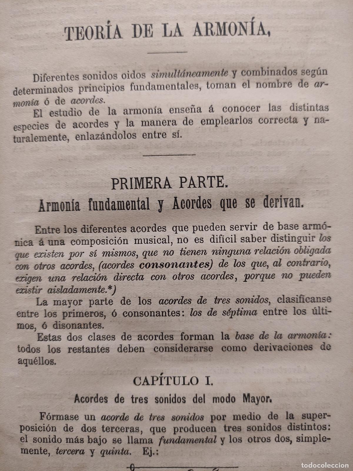 Libros: TRATADO DE ARMONIA - TEORICO Y PRACTICO - E. FEDERICO RICHTER - Foto 3