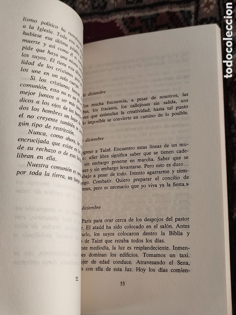 Libros: Lucha y contemplacion Roger Prior de Taiz&eacute; - Foto 2