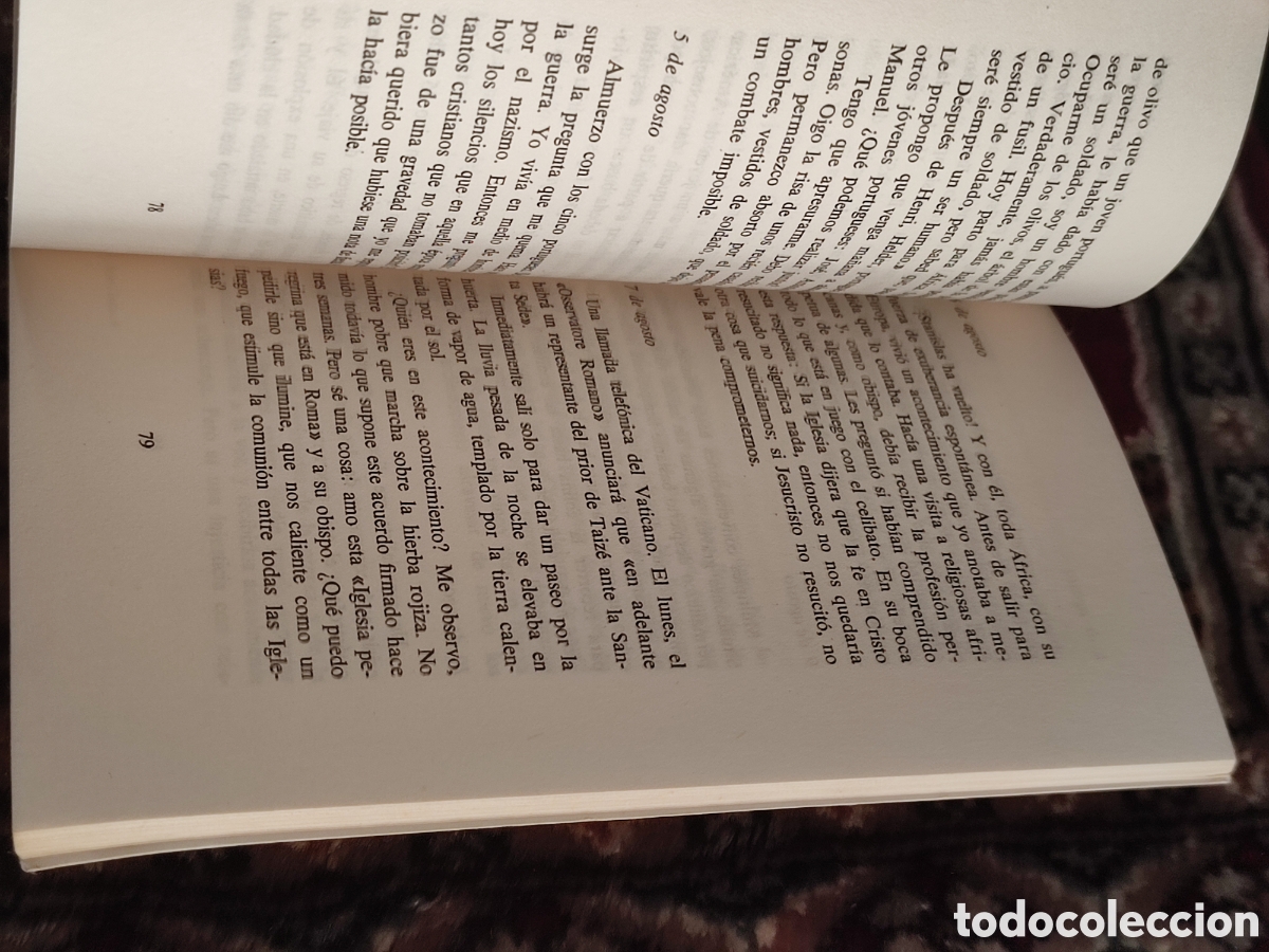 Libros: Lucha y contemplacion Roger Prior de Taiz&eacute; - Foto 6