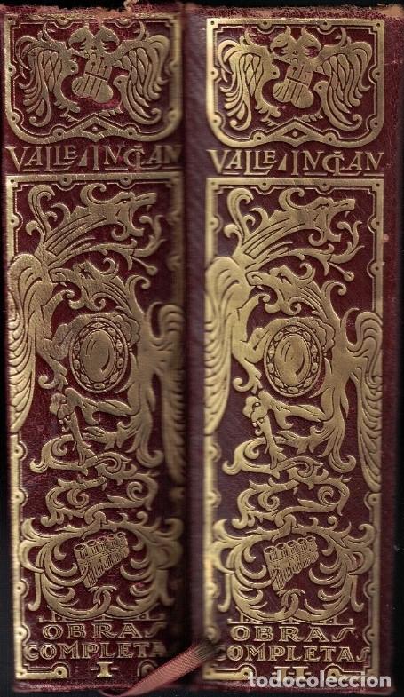 Libros: OBRAS COMPLETAS. 2 Tomos. - Valle Incl&aacute;n. Ram&oacute;n del, (1866-1936) - Foto 4