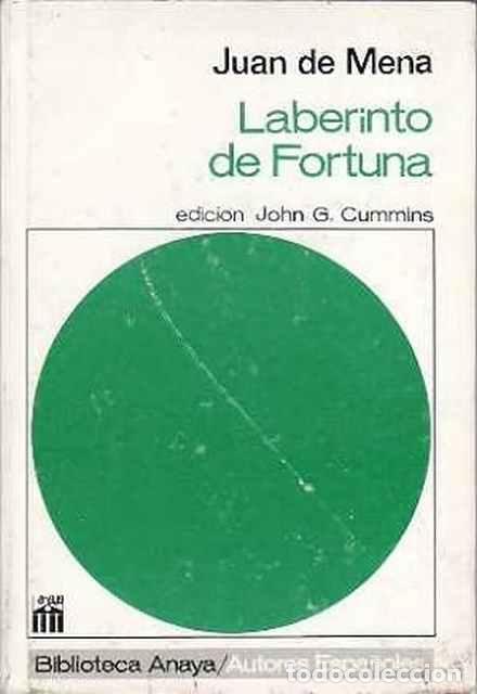 Libros: Laberinto de Fortuna - Juan de Mena - Foto 1