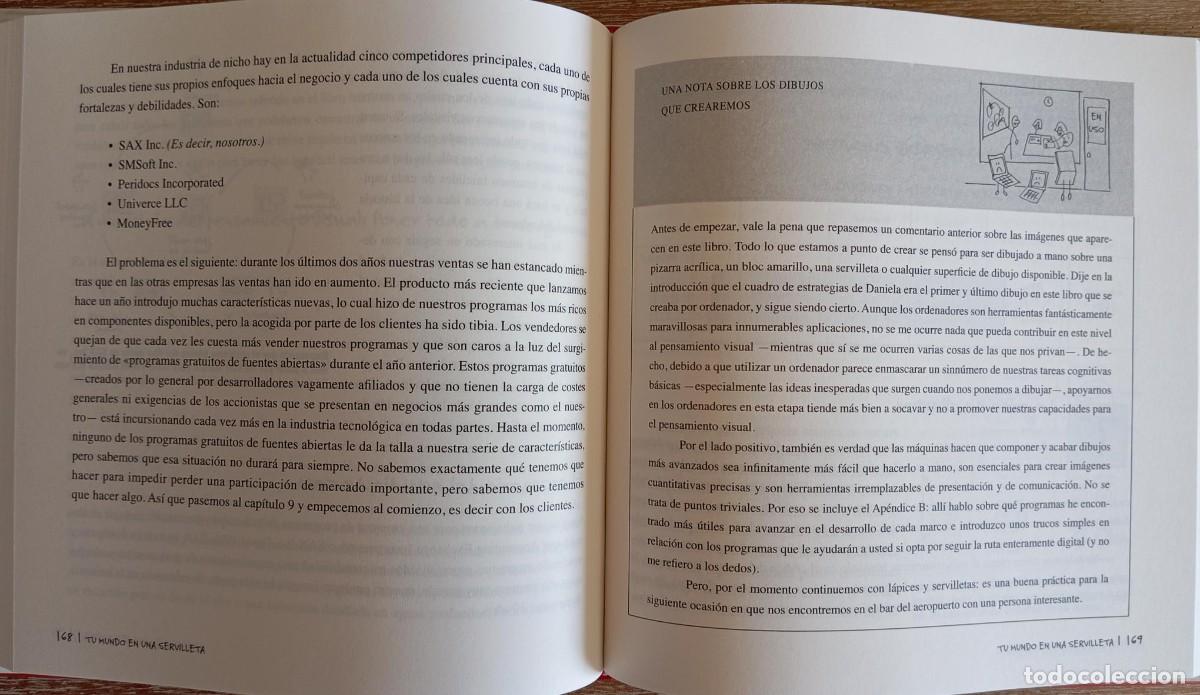 Libros: TU MUNDO EN UNA SERVILLETA - DAN ROAM - Foto 4