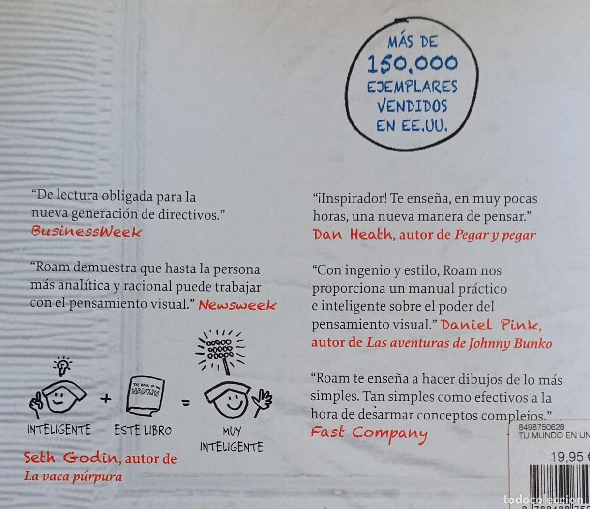 Libros: TU MUNDO EN UNA SERVILLETA - DAN ROAM - Foto 5