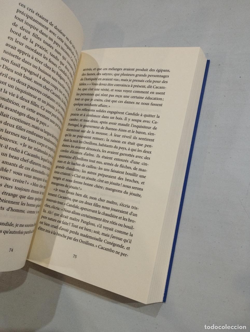 Libros: Voltaire - Candide ou lOptimisme biling&uuml;e catal&agrave; / fran&ccedil;ais - Foto 2