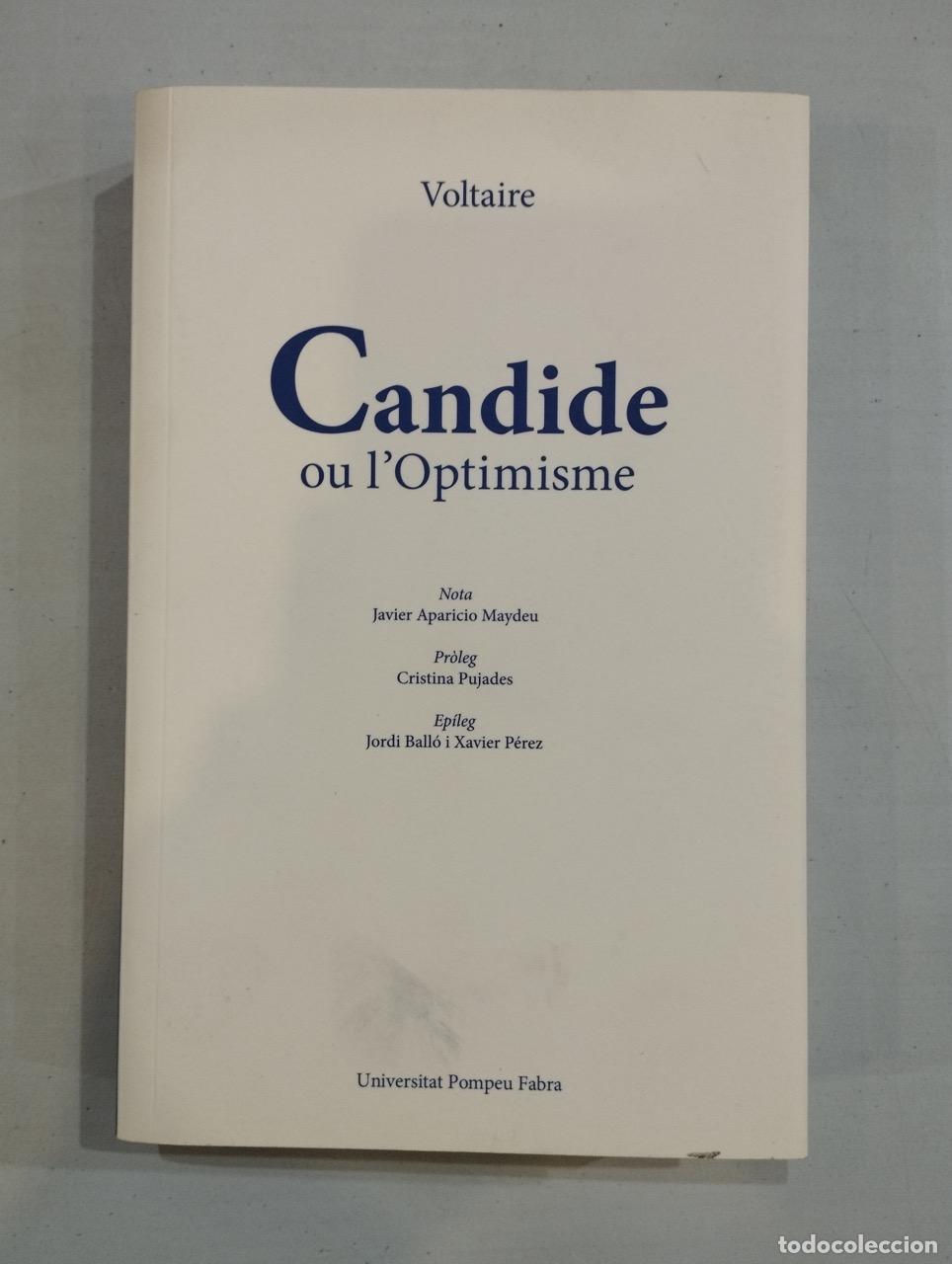 Libros: Voltaire - Candide ou lOptimisme biling&uuml;e catal&agrave; / fran&ccedil;ais - Foto 1