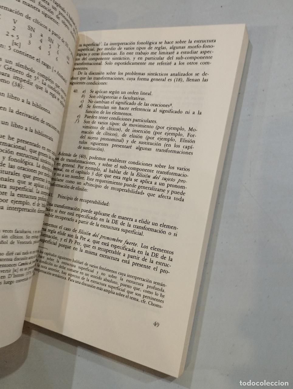 Libros: Francesco dIntrono - Sintaxis transformacional del espa&ntilde;ol - Foto 2