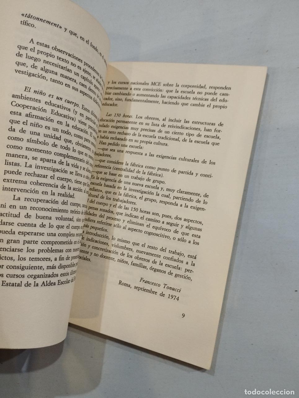 Libros: Francesco Tonucci - La escuela como invetigaci&oacute;n - Foto 2