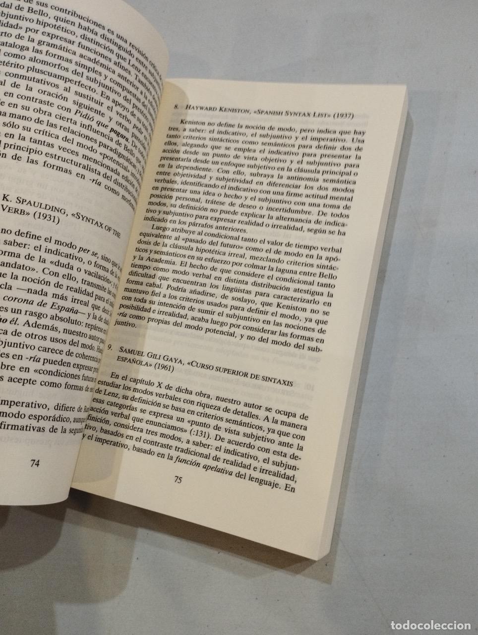 Libros: Ignacio Bosque - Indicativo y subjuntivo - Foto 2