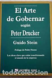 Libros: Arte de gobernar segun peter drucker - Foto 1