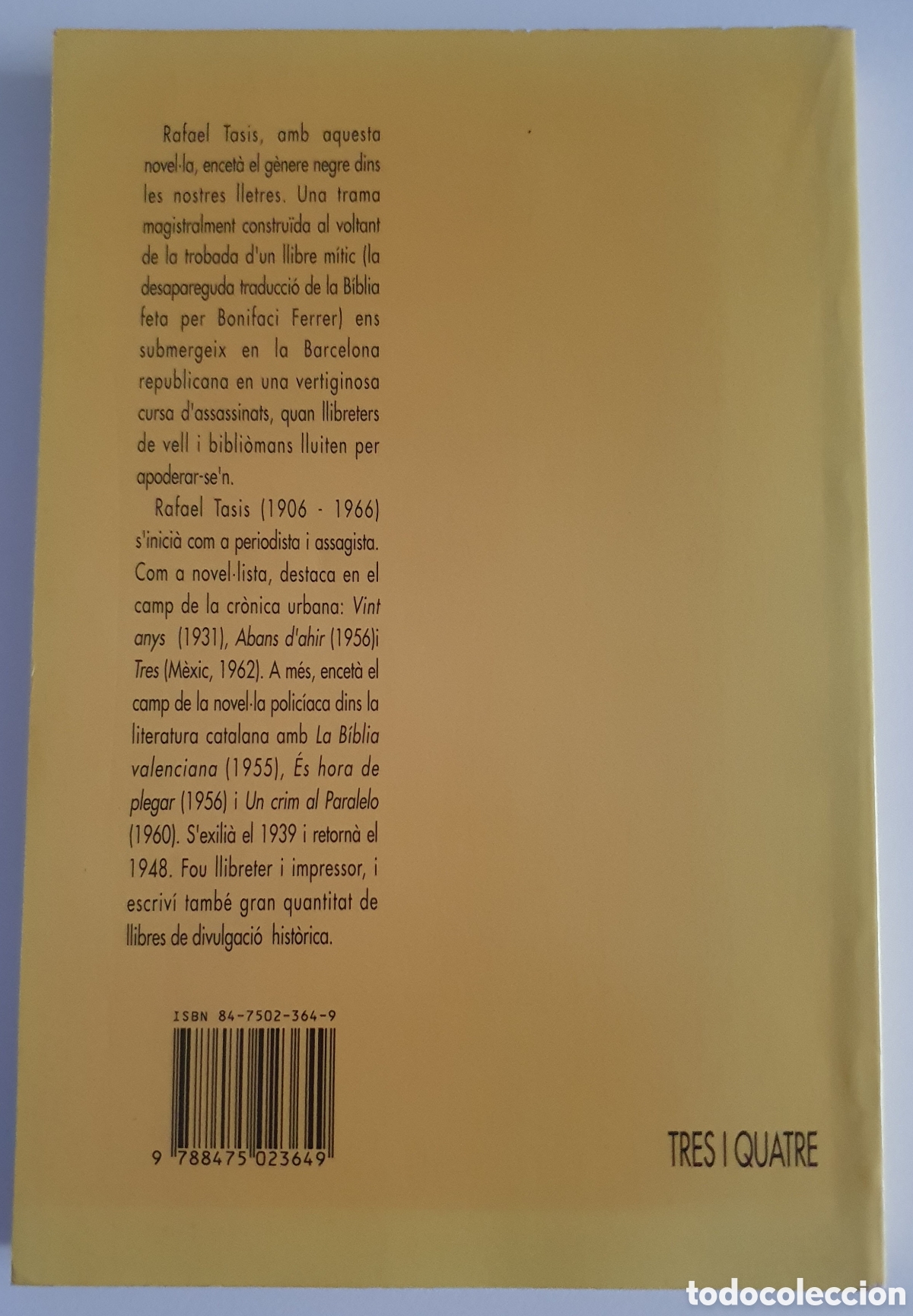 Libros: La biblia valenciana -- Rafel Tasis - Foto 2