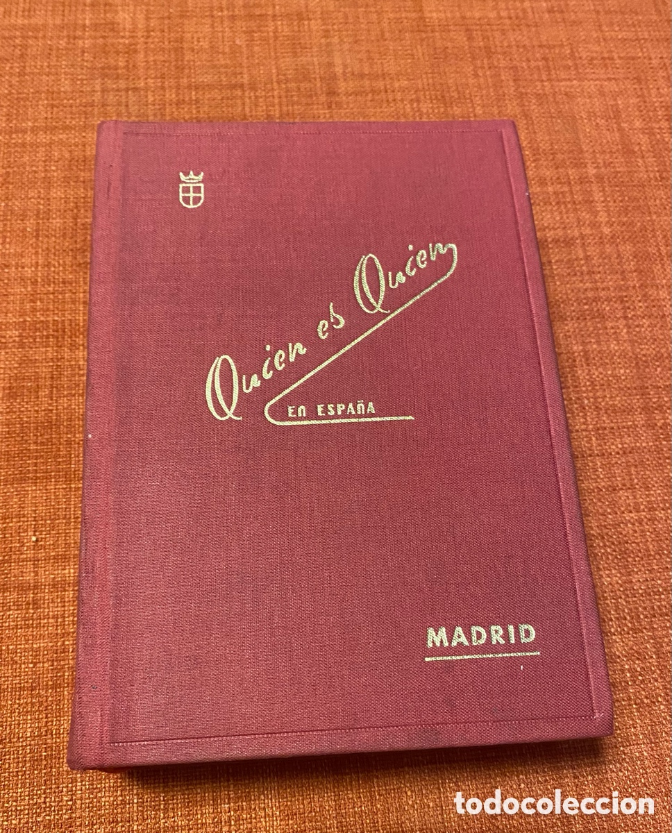 Libros: Quien es Quien en Espa&ntilde;a. 1984 - Foto 2