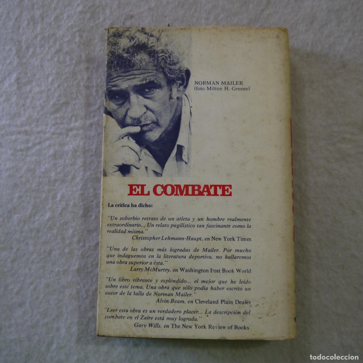 Libros: EL COMBATE - NORMAN MAILER - GRIJALBO - 1976 - Foto 3