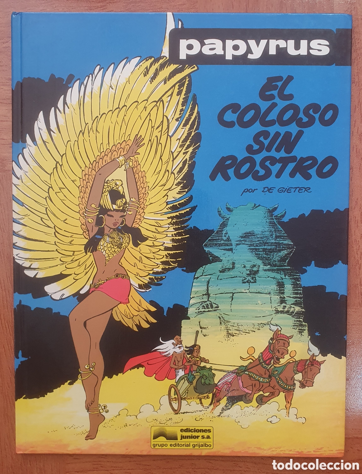 Libros: Papyrus 3: El Coloso sin Rostro � Ediciones Junior - De Gieter - Foto 1