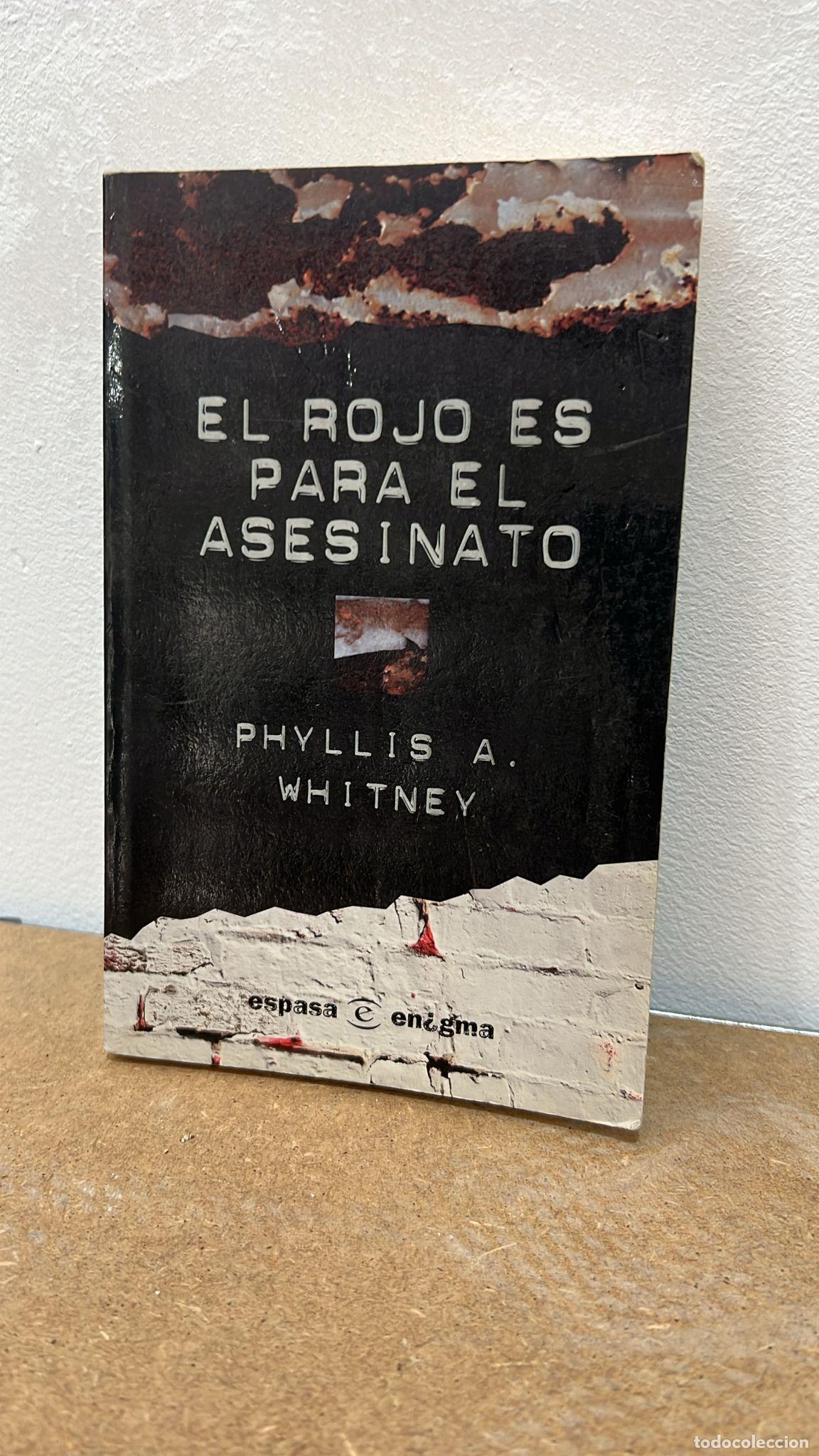 Libros: El Rojo Es Para El Asesinato - Phyllis A. Whitney - Foto 1