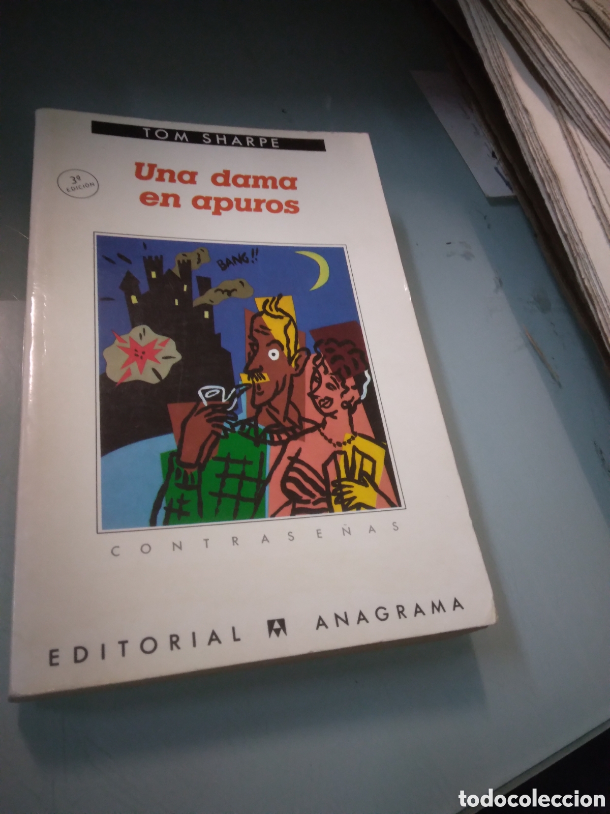 Libros: Tom Sharpe, Una dama en apuros,Anagrama - Foto 1