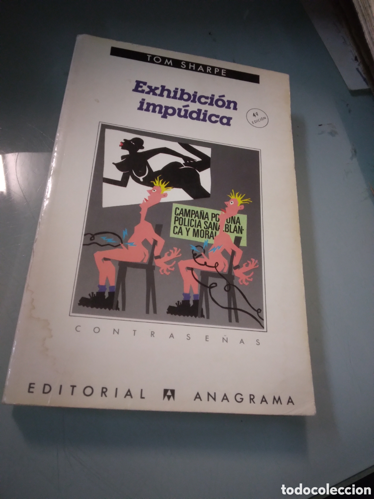 Libros: Tom Sharpe, Exhibicion impudica, Anagrama - Foto 1
