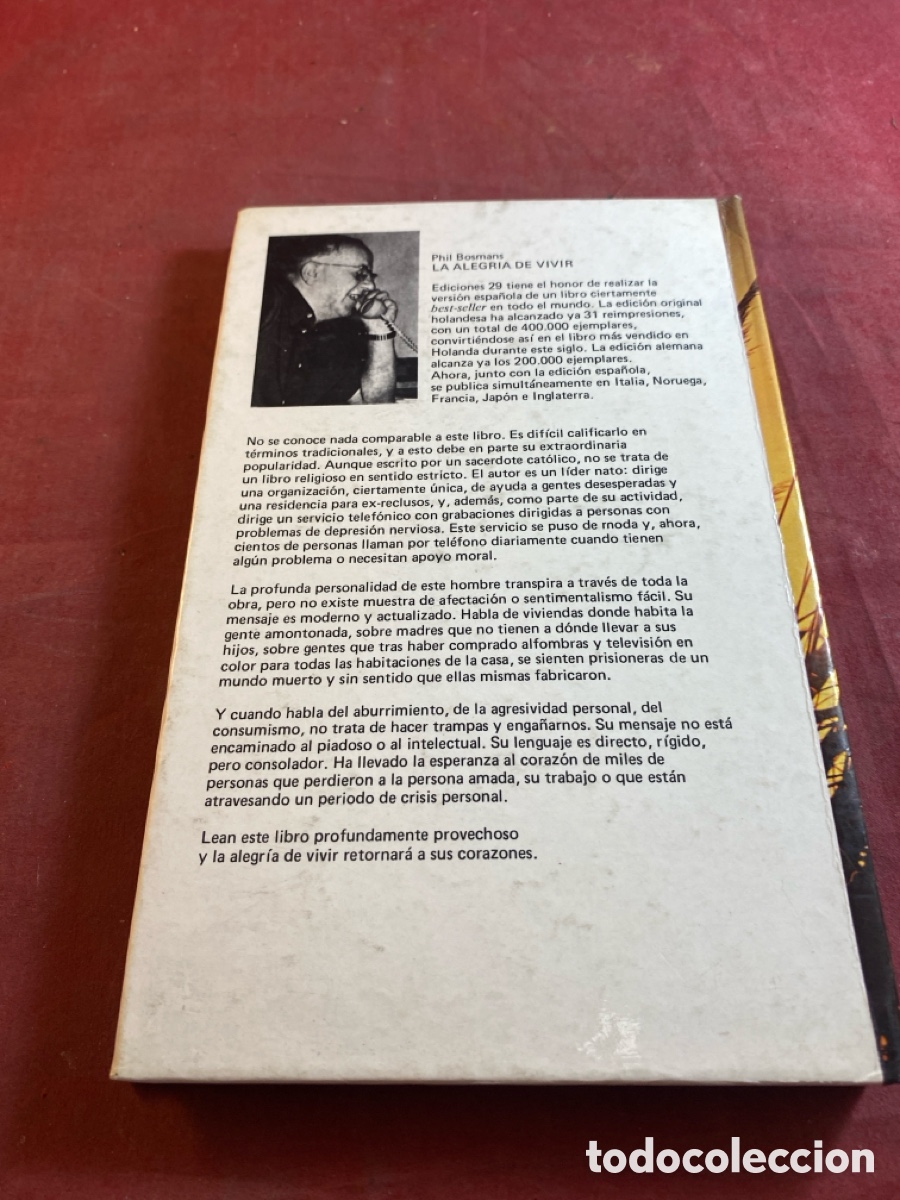 Libros: La Alegr&iacute;a de vivir Phil Bosmans - Foto 2