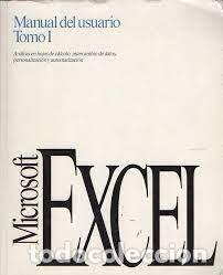 Libros: Microsoft Excel. Manual del Usuario Tomo I - Foto 1