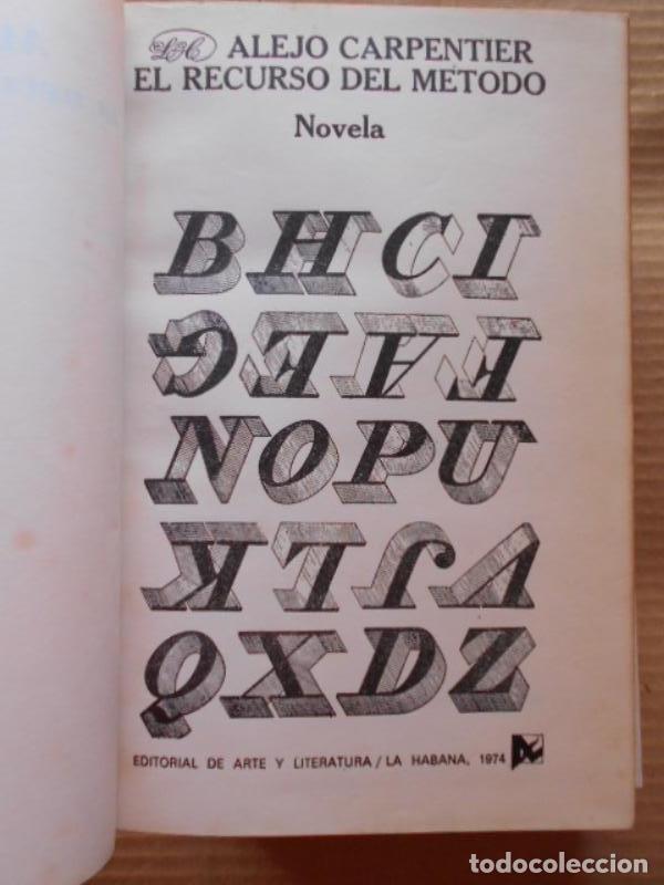 Libros: El Recurso del M&eacute;todo. Novela. - Carpentier, Alejo. - Foto 2