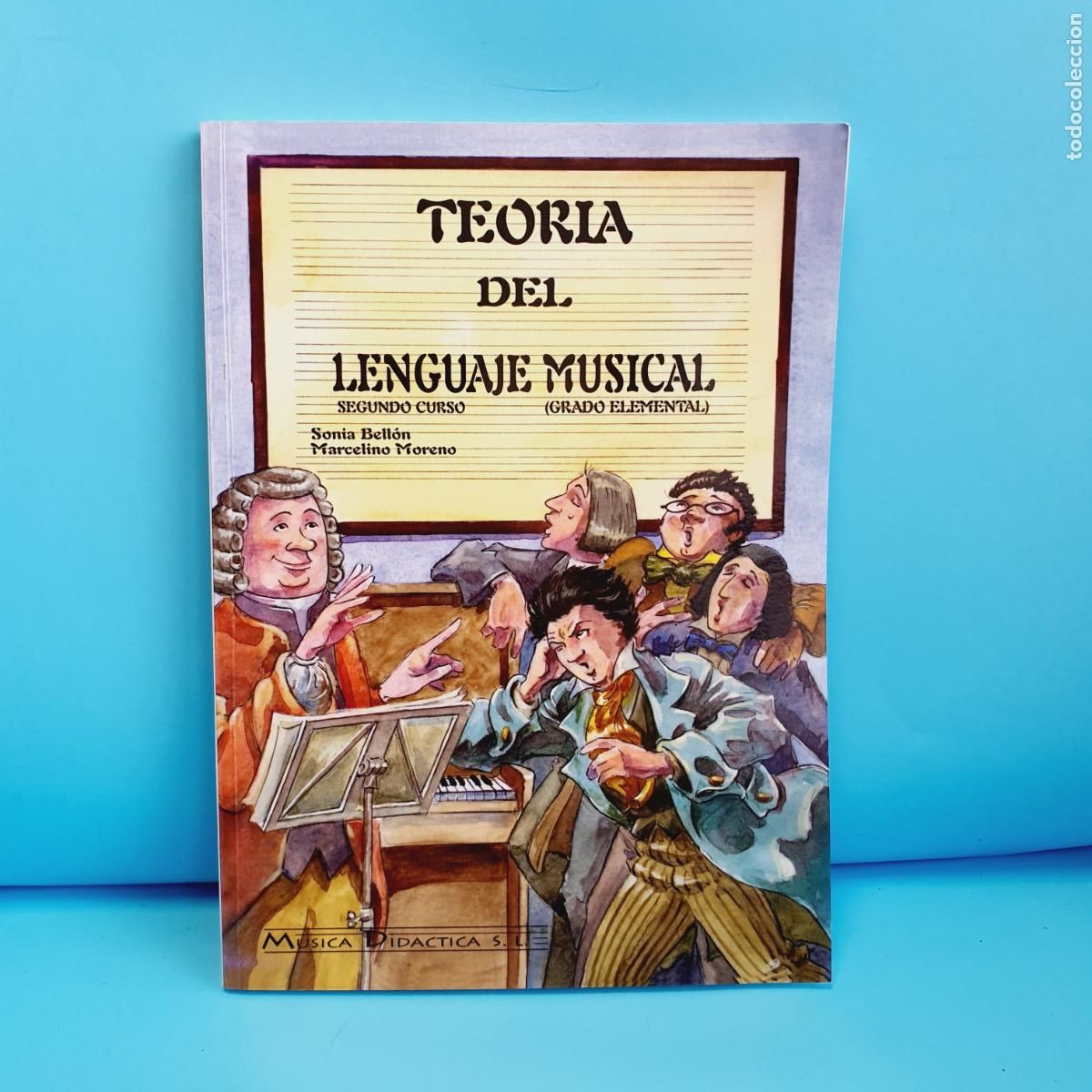 Libri di seconda mano: LIBRO-TEOR&Iacute;A DEL LENGUAJE MUSICAL&acute;2&ordm; CURSO-SONIA BELL&Oacute;N-COLECCIONISTAS.