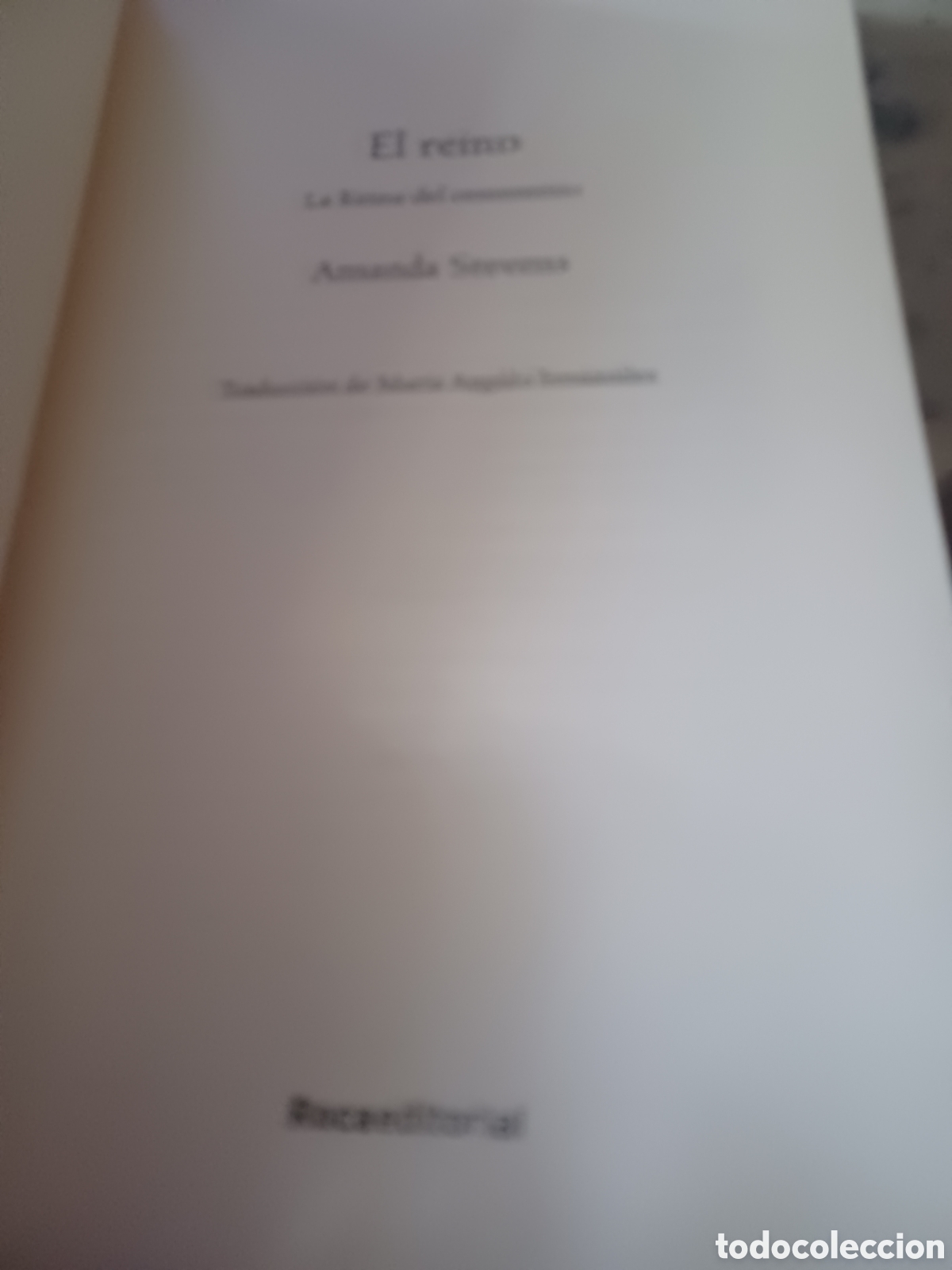 Libros: Barybook. C33. . El reino Amanda Stevens (roca - Foto 3