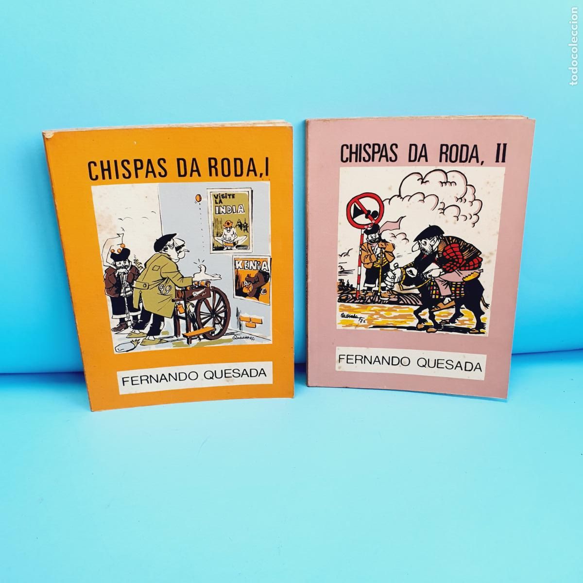 Libri di seconda mano: LIBRO-CHISPAS DA RODA I Y II-COLECCIONISTAS-VINTAGE-VER FOTOGRAF&Iacute;AS.