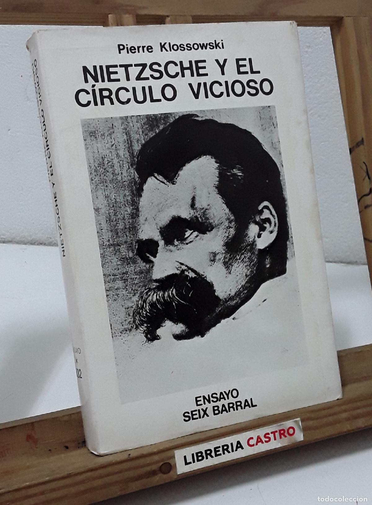 Libros: Nietzsche y el c&iacute;rculo vicioso - Pierre Klossowski. - Foto 1