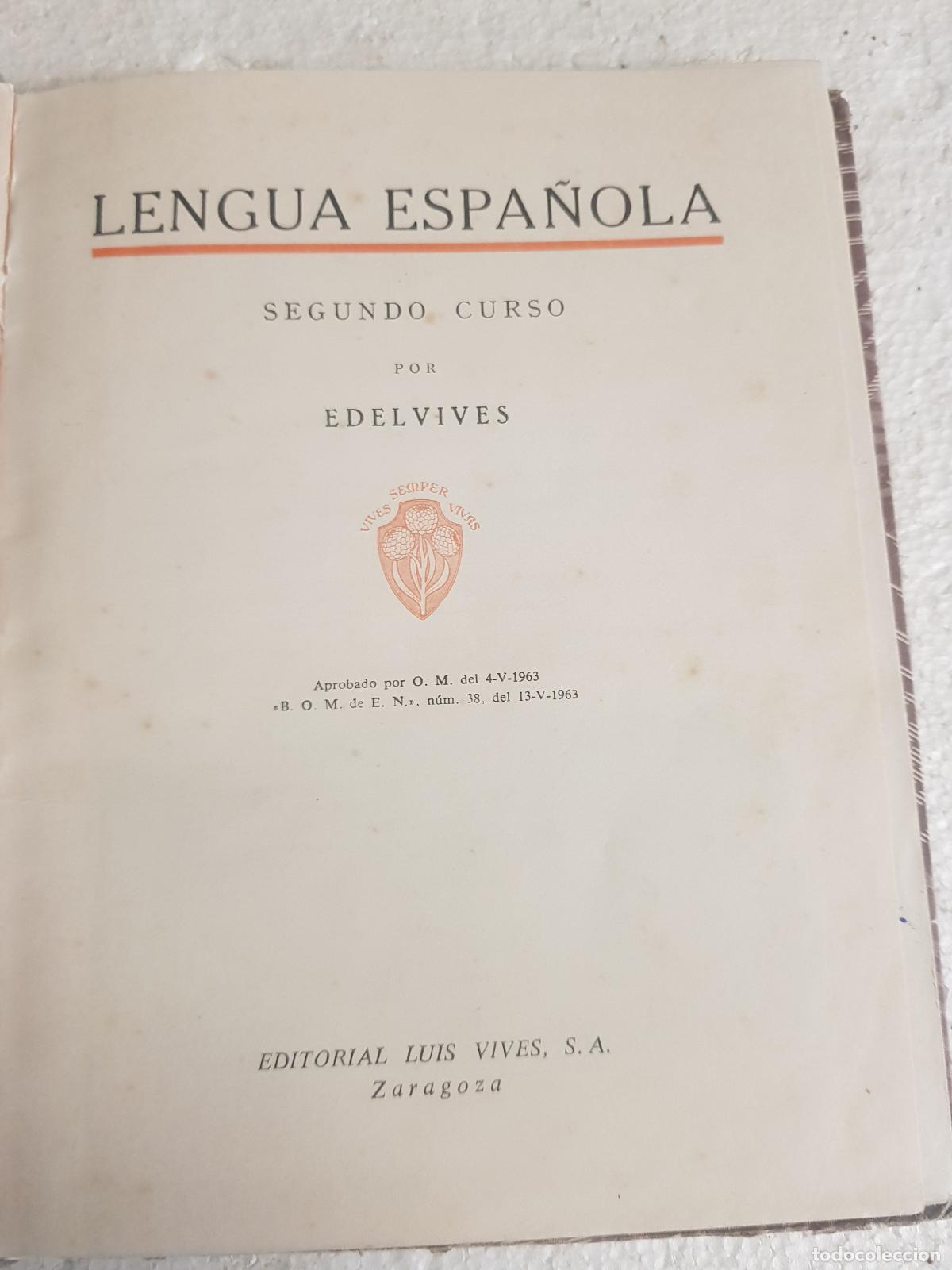 Libros: Lengua espa&ntilde;ola. Segundo curso - Foto 3