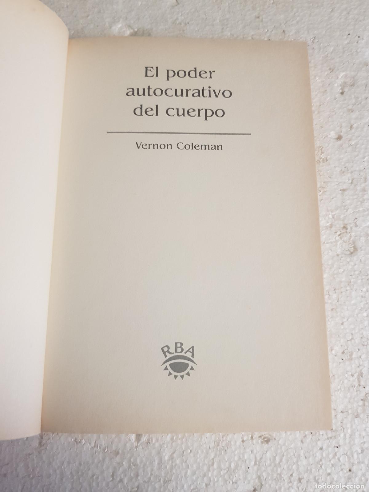 Libros: El poder autocurativo del cuerpo - Vernon Coleman - Foto 5