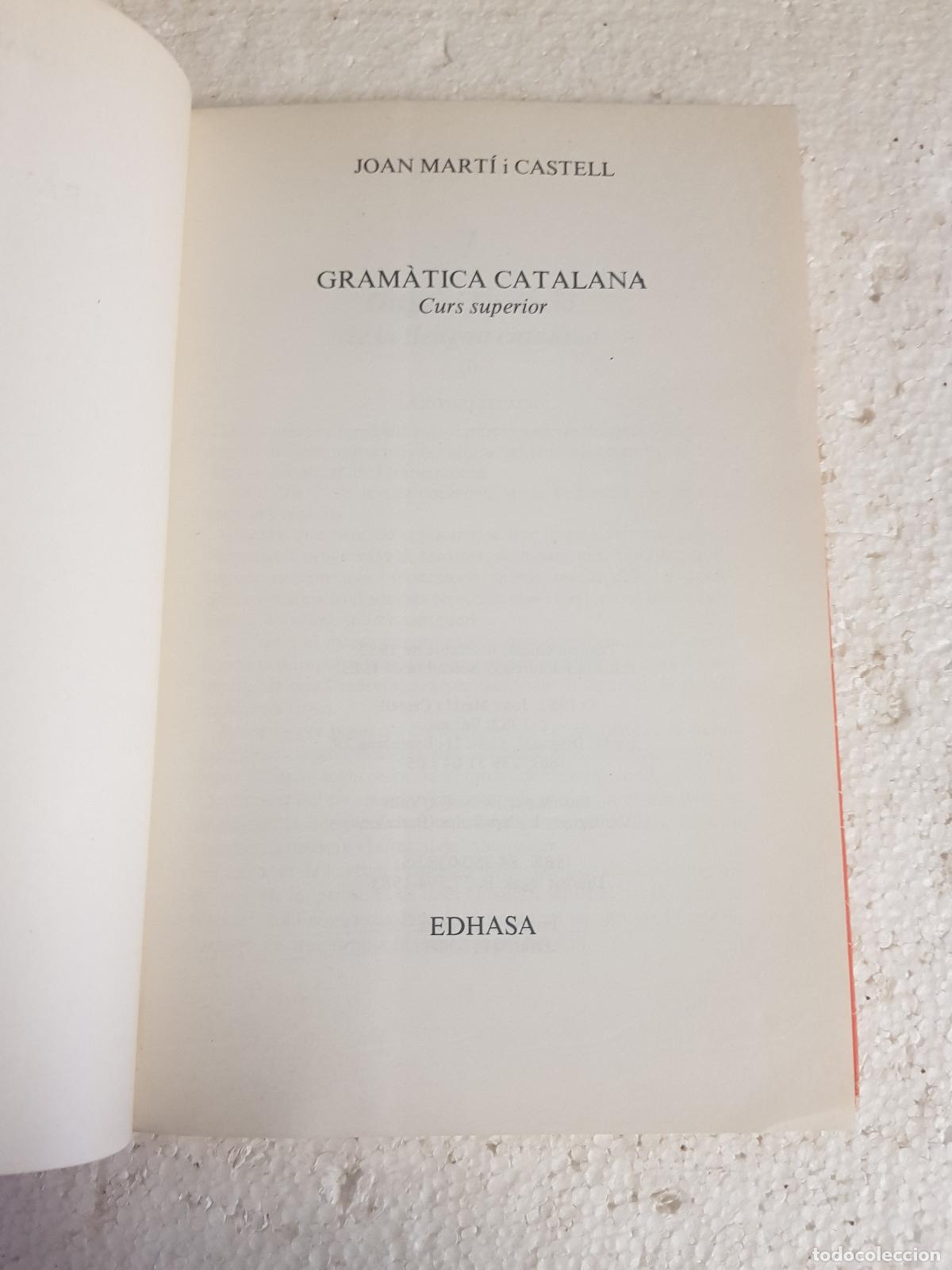 Libros: Gram&agrave;tica catalana - Joan Marti i castell - Foto 5