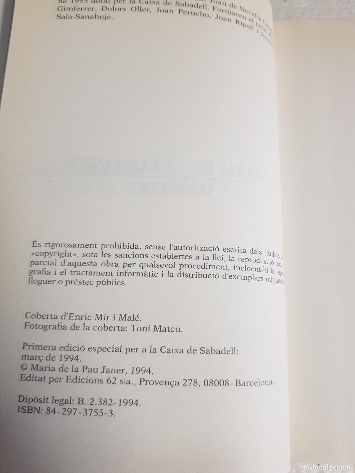 Libros: M&agrave;rmara - Maria de la Pau Janer - Foto 4