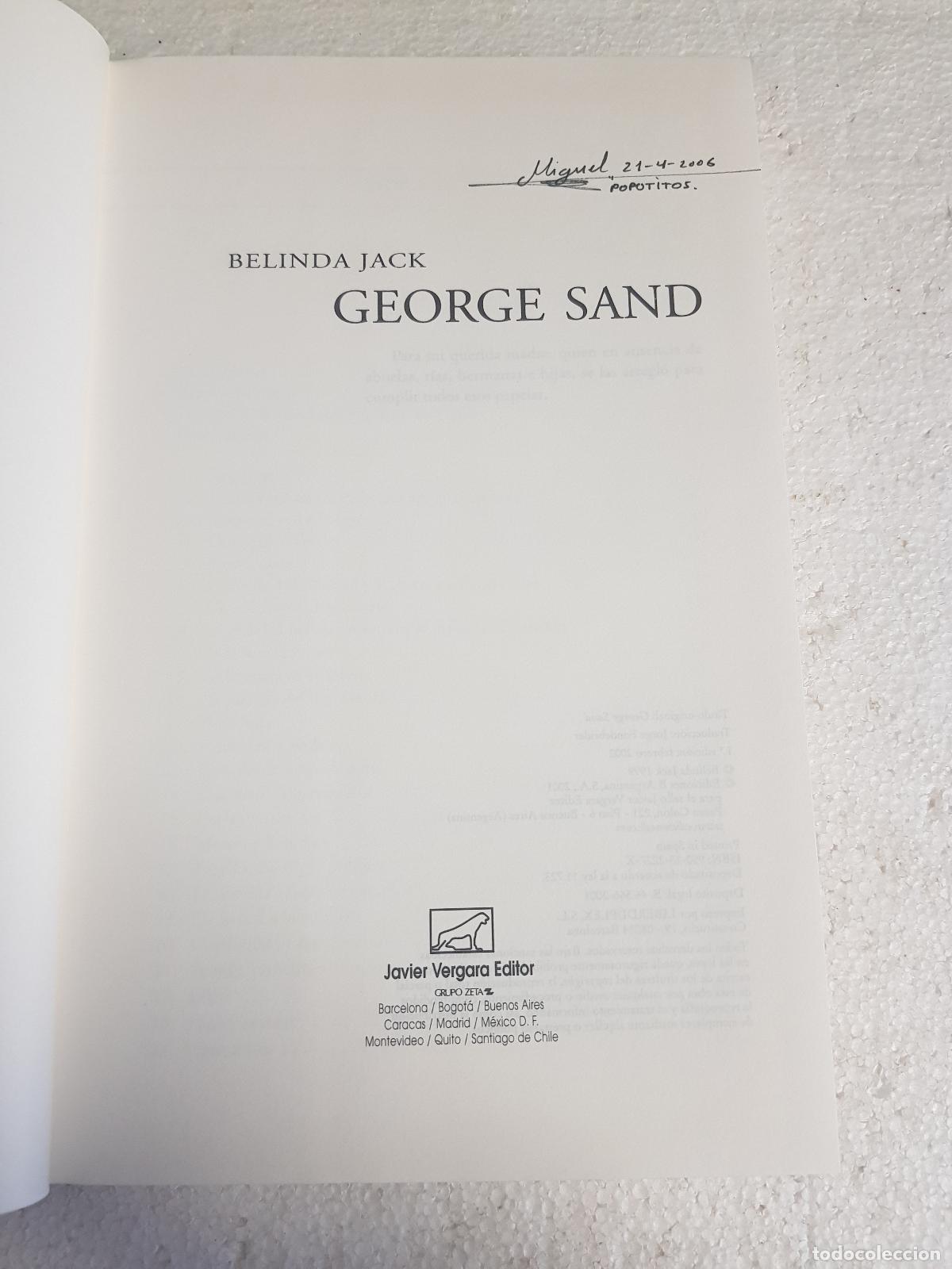 Libros: George Sand - Belinda Jack - Foto 5