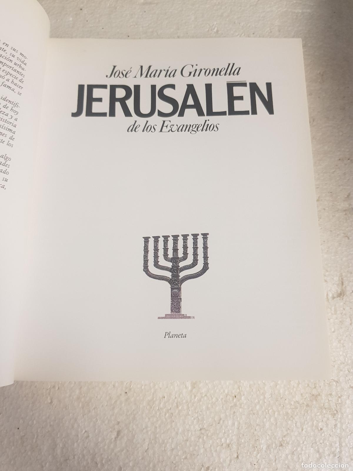 Libros: Jerusal&eacute;n de los evangelios - Jos&eacute; Mar&iacute;a gironella - Foto 2