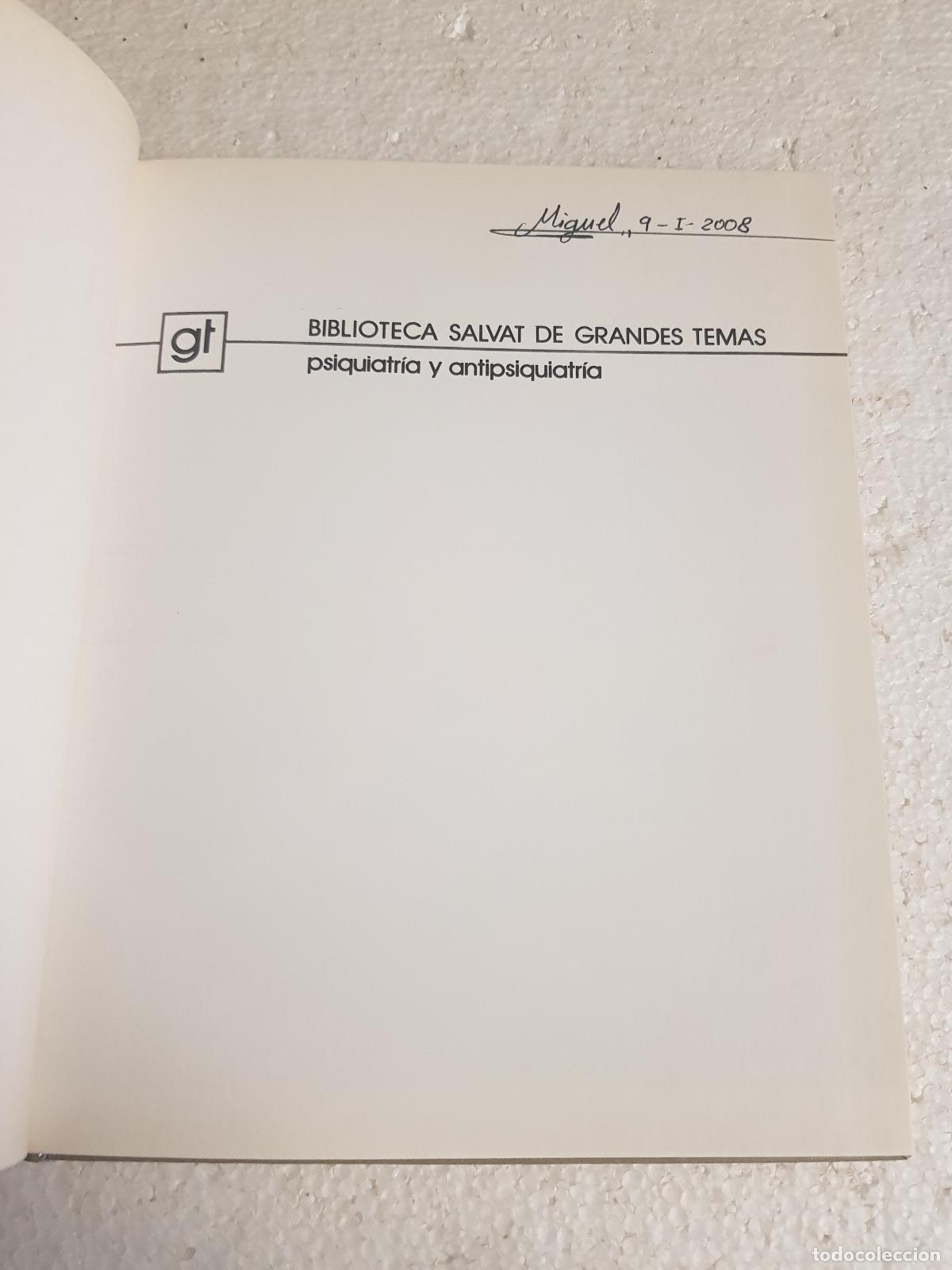 Libros: Psiquiatria y antipsiquiatria - Foto 6