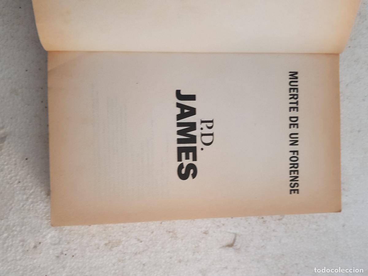 Libros: Muerte de un forense - P. D. James - Foto 2