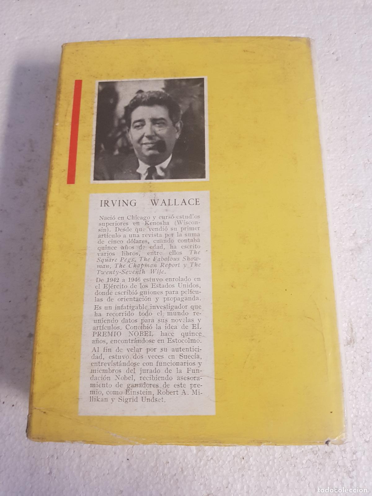 Libros: El premio nobel - Irving Wallace - Foto 2
