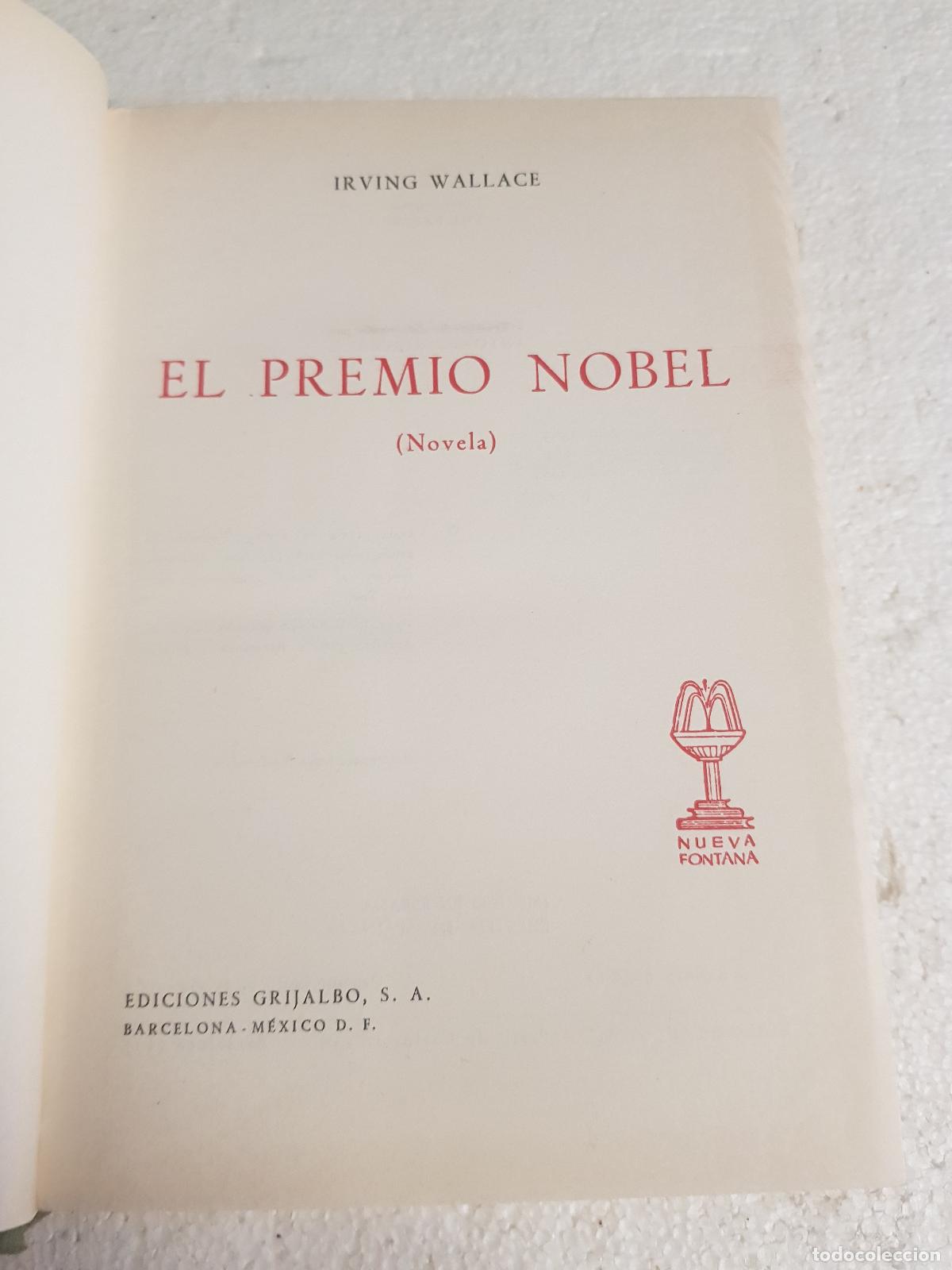 Libros: El premio nobel - Irving Wallace - Foto 5