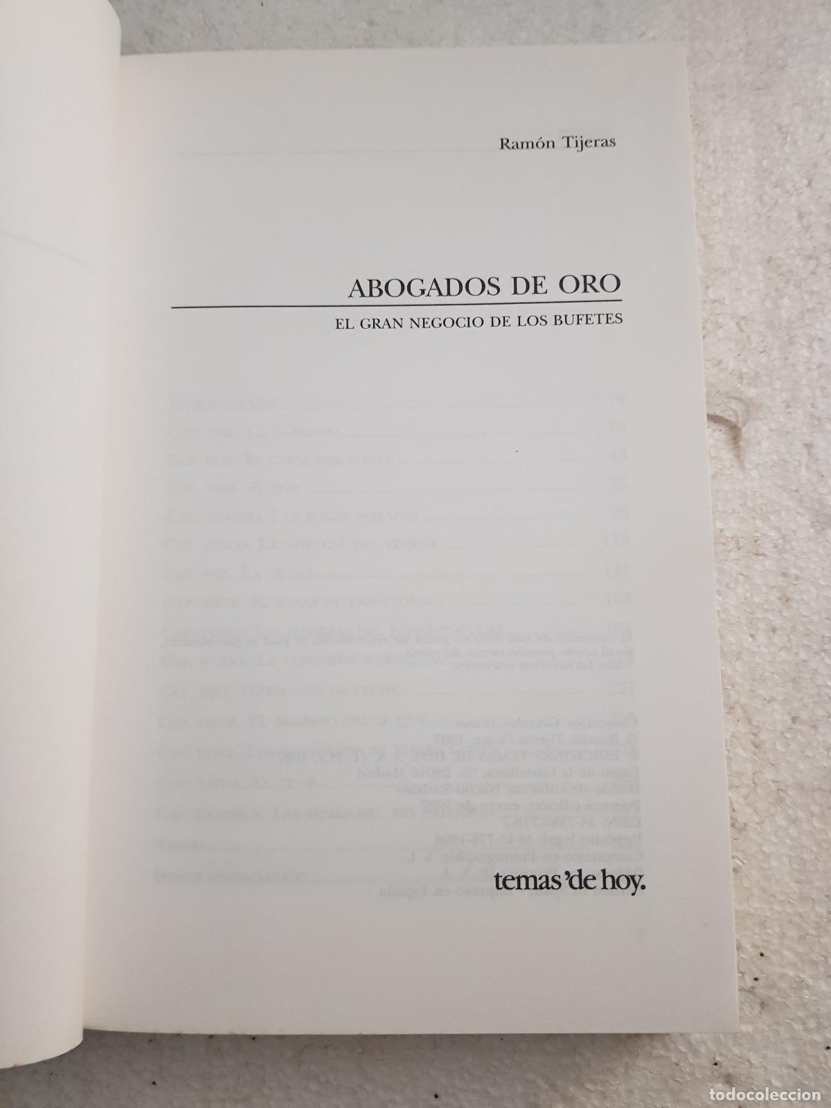 Libros: Abogados de oro - Ramon Tijeras - Foto 4