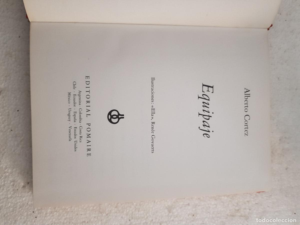Libros: Equipaje - Alberto Cortez - Foto 2