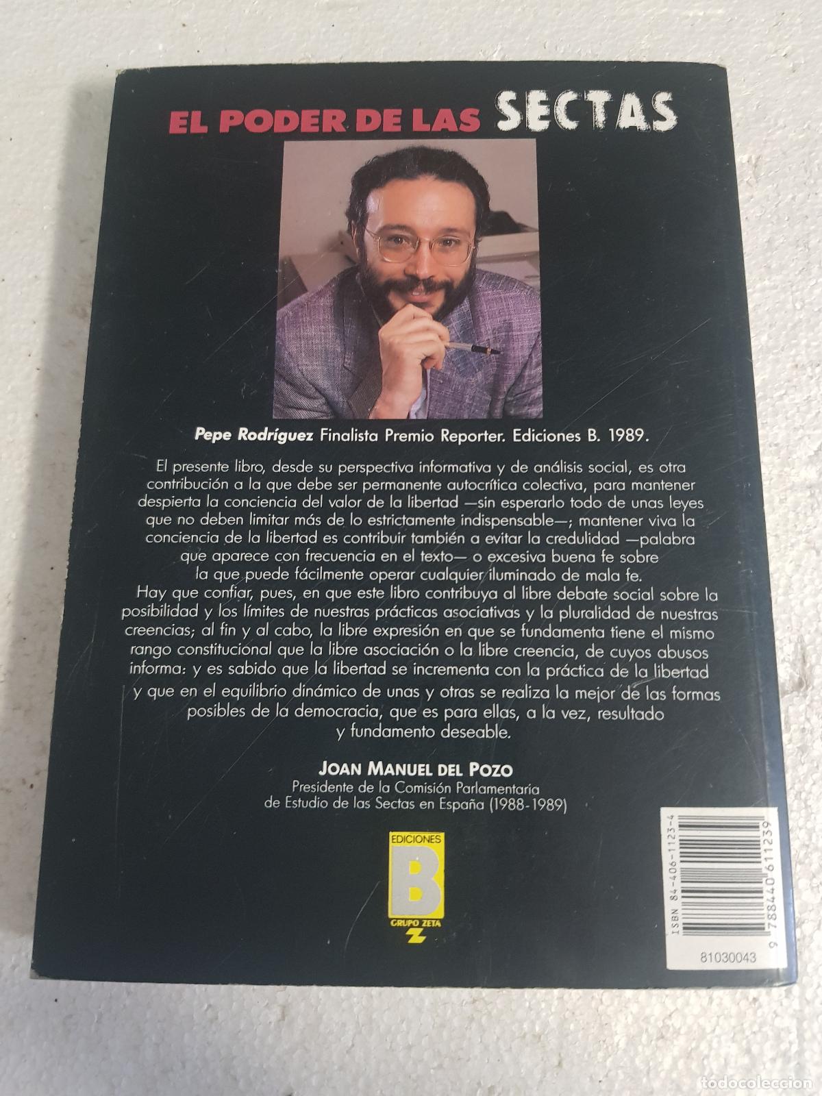 Libros: El poder de las sectas - Pepe Rodriguez - Foto 5