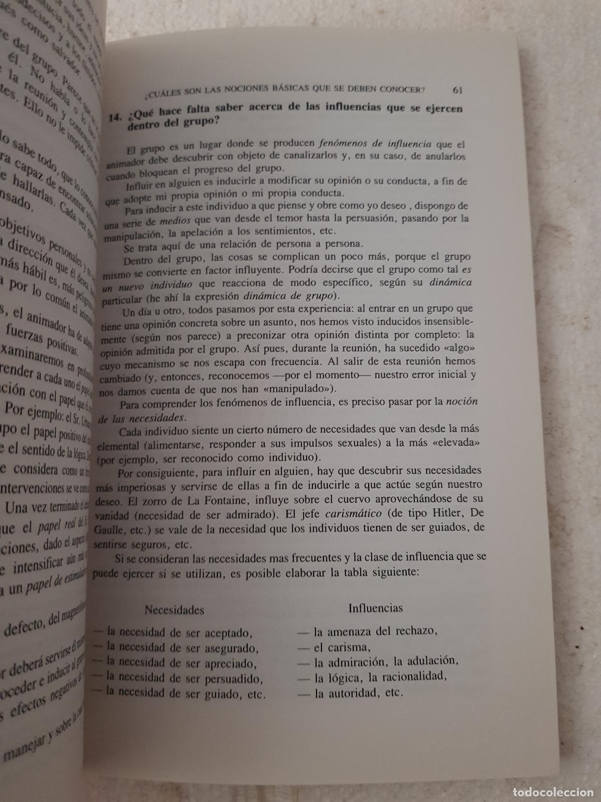 Libros: Como dirigir y animar las reuniones de trabajo - B. Demory - Foto 2