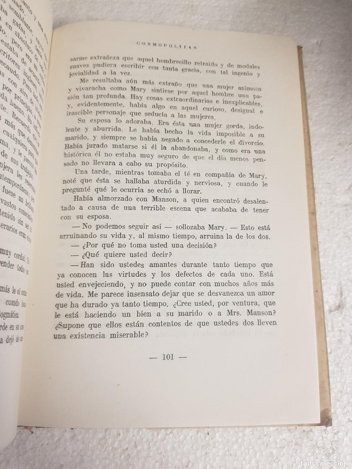 Libros: Cosmopolitas - W. Somerset Maugham - Foto 3