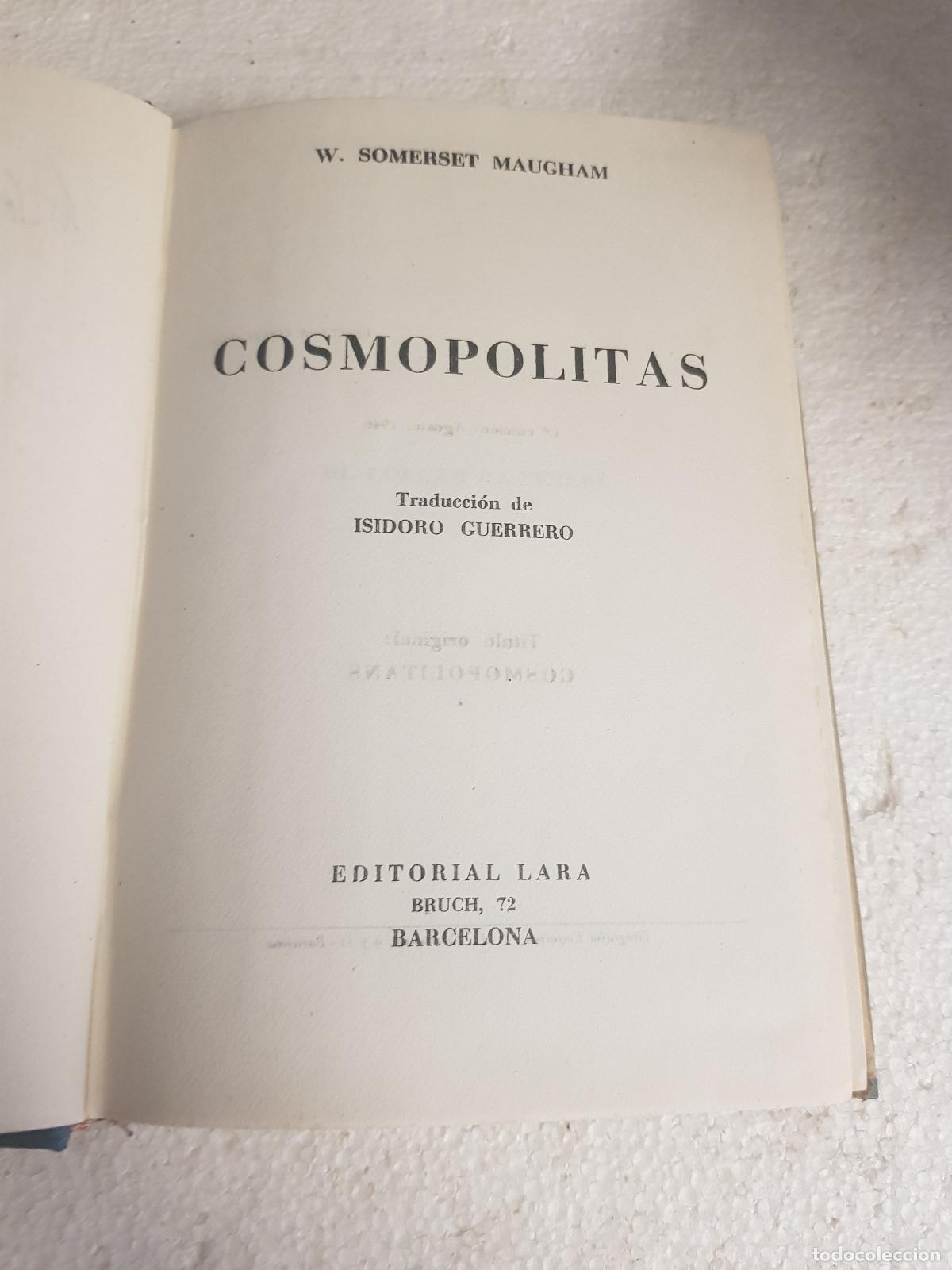 Libros: Cosmopolitas - W. Somerset Maugham - Foto 4