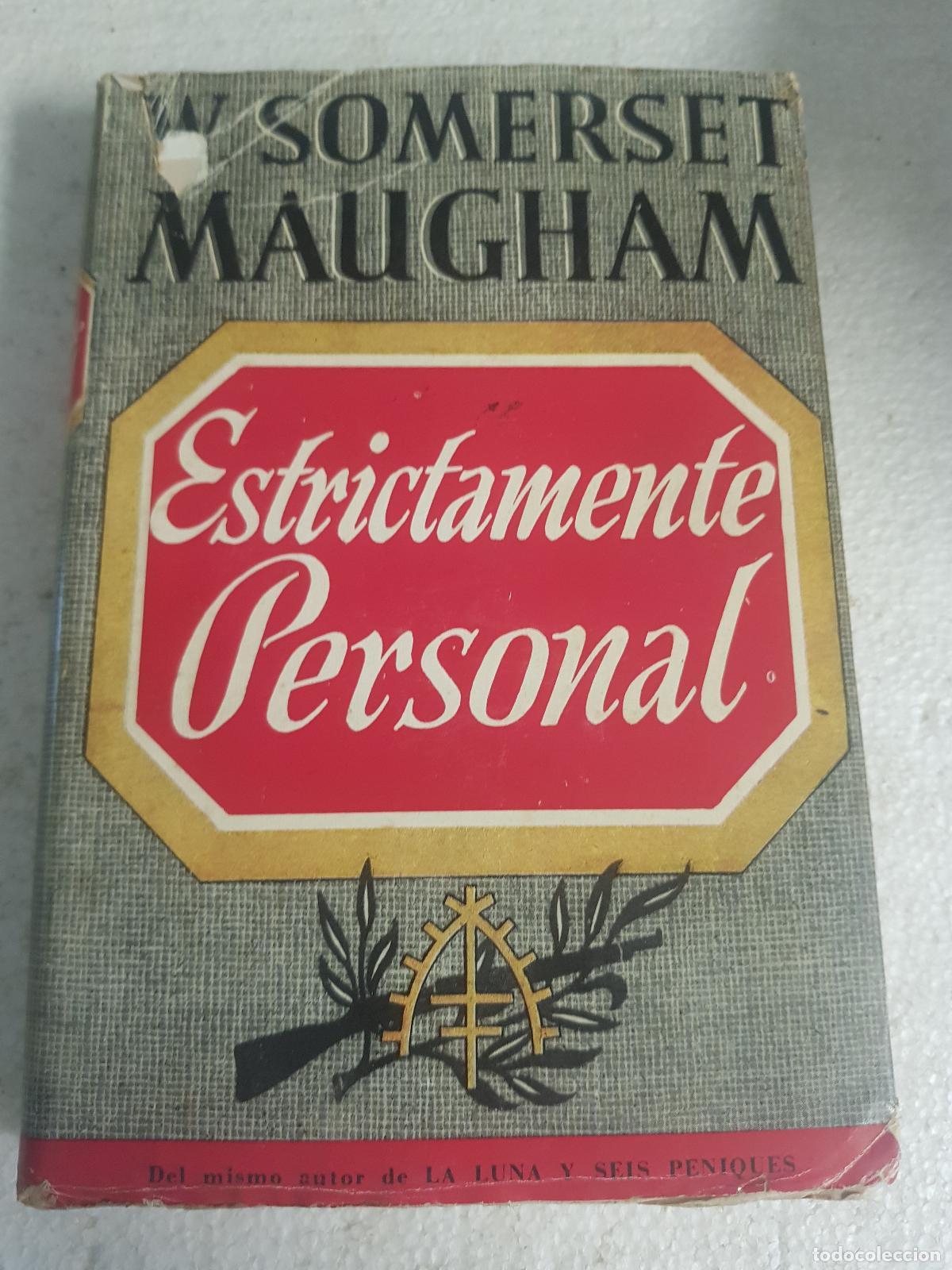 Libros: Estrictamente personal - W. Somerset Maugham - Foto 1