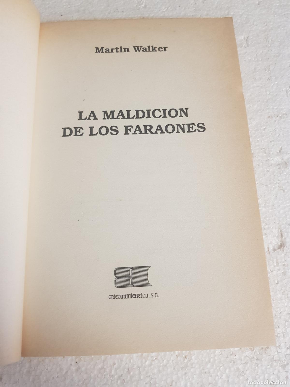 Libros: La maldici&oacute;n de los faraones - Martin Walker - Foto 4