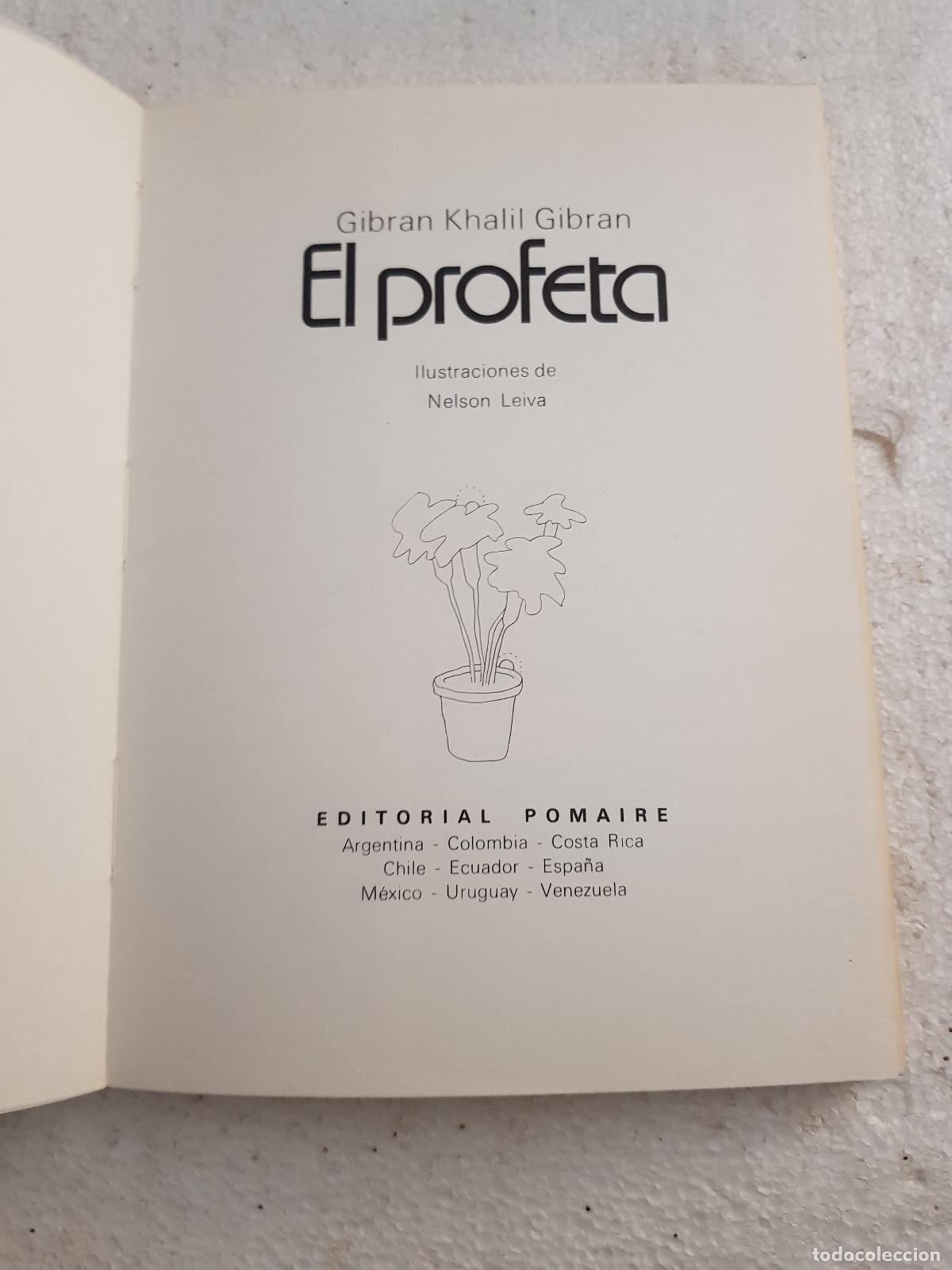 Libros: El profeta - Gibran Khalil Gibran - Foto 2
