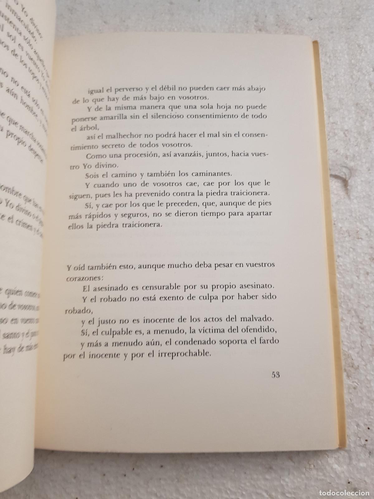 Libros: El profeta - Gibran Khalil Gibran - Foto 5