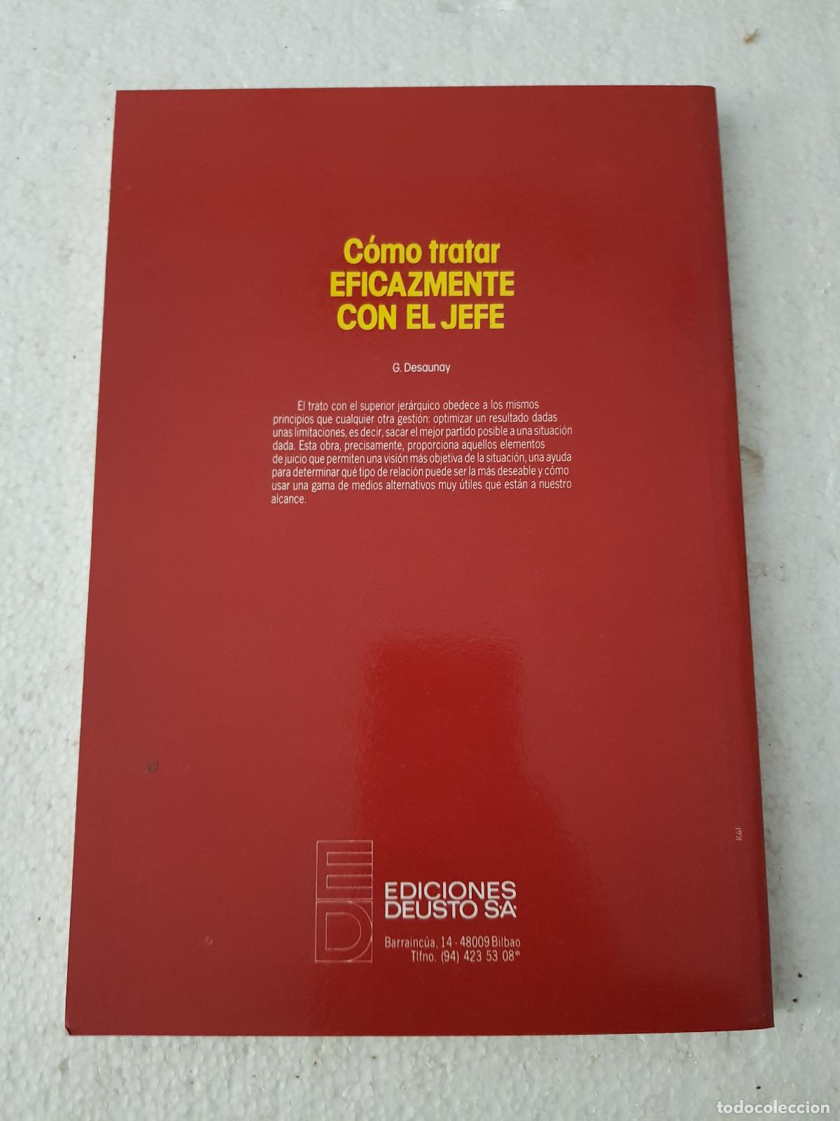 Libros: C&oacute;mo tratar eficazmente con el jefe - G. Desaunay - Foto 3