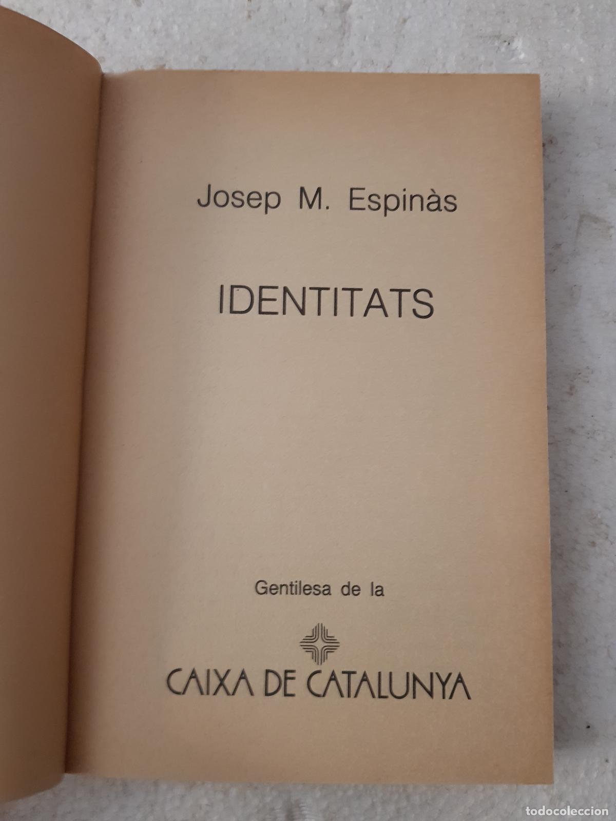 Libros: Identitats converses a TV3 - Josep M. Espin&agrave;s - Foto 5